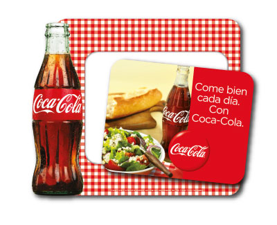 Pretroquelado-Cocacola iman pretroquelado marco de fotos magnético relieves basterra