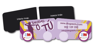marcapaginas-drogas-no marcaginas troquelado drogas no relieves basterra