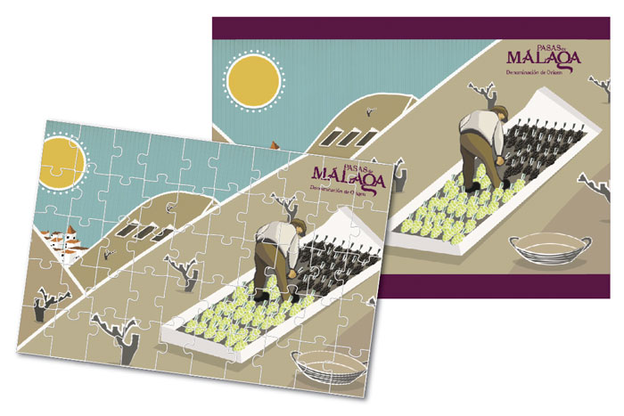 puzzle-magnetico-pasas-de-malaga puzzle magnetico personalizado relieves basterra merchandising